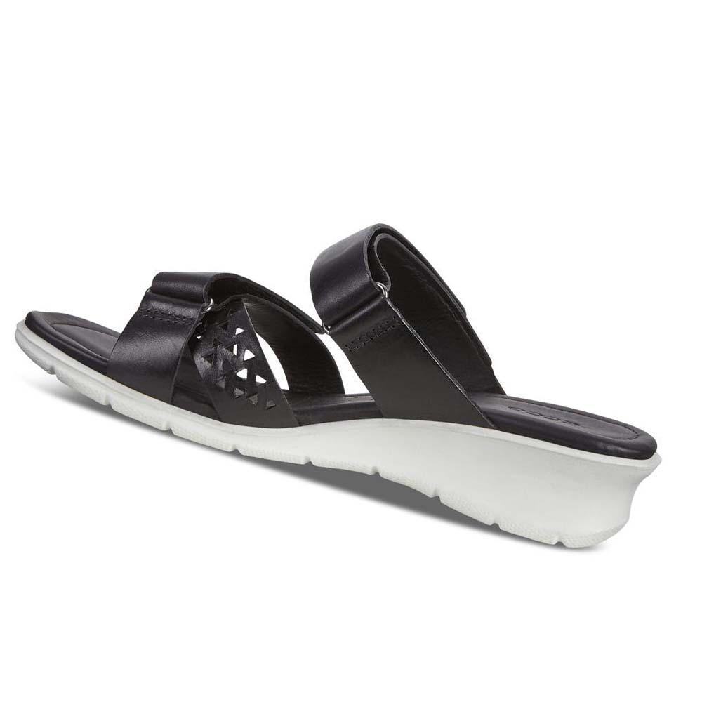 Women's Ecco Felicia Heeled Sandals Black | SG 174XYU